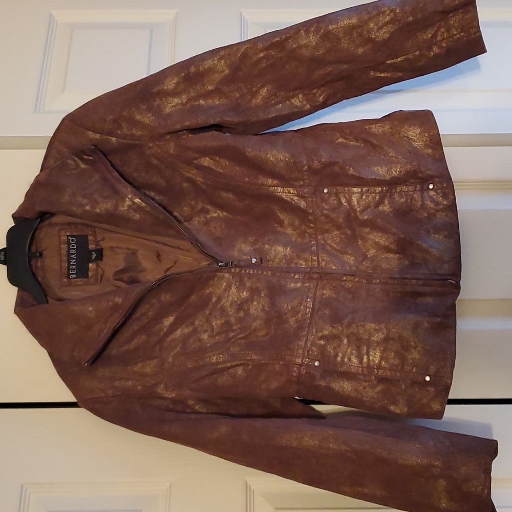 Bernardo genuine leather jacket size M
